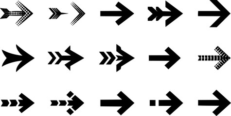 black arrow icon on white background. flat style. arrow icon for your web site design, logo, app, UI. arrow indicated the direction symbol. curved arrow sign