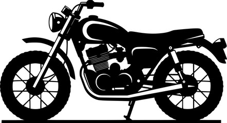 Fototapeta premium A hand drawn illustration of bike 