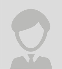 User icon in flat style, Person icon, User icon for web site, User icon