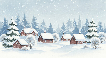 Peaceful Winter Landscape