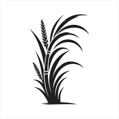 Sugarcane Vector Illustration for Agricultural and Food Design