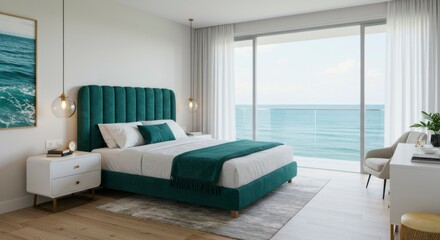 Modern Coastal Bedroom (1)