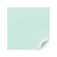 Fototapeta premium Mint Sticky Note