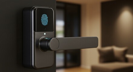 Smart Home Security Enhancing Home Safety with Fingerprint Door Lock Technology