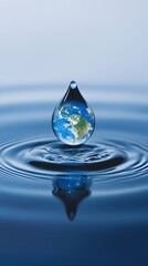 Earth droplet