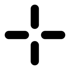 アイコン　クロス　マウスポインタ