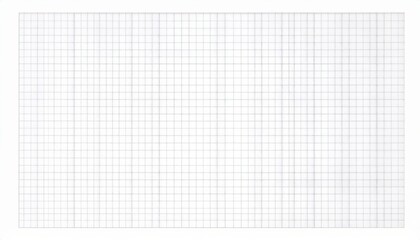 Clean white grid paper background texture, perfect for design, notes, and planning