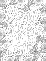 Stress Relief Coloring Pages - Adult. Motivational Swear Words Coloring Pages.

