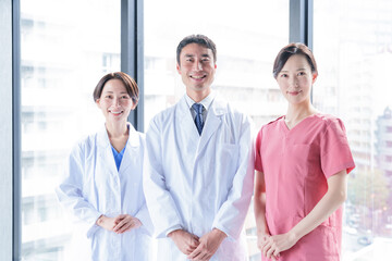医療従事者のポートレート