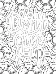 Stress Relief Coloring Pages - Adult. Motivational Swear Words Coloring Pages.
