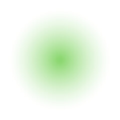 green circle blurred shadow element