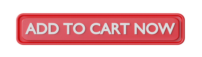 3D aDD to cart Red Button