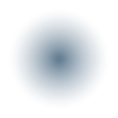 blue circle blurred shadow element
