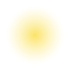 yellow circle blurred shadow element