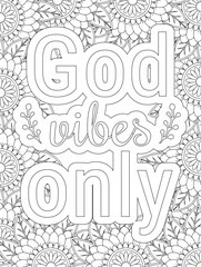 Stress Relief Coloring Pages - Adult. Motivational Swear Words Coloring Pages.
