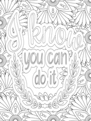 Stress Relief Coloring Pages - Adult. Motivational Swear Words Coloring Pages.
