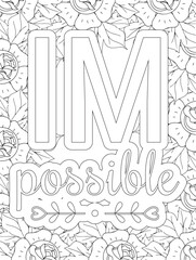 Stress Relief Coloring Pages - Adult. Motivational Swear Words Coloring Pages.
