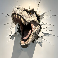 Naklejka premium Colorful cartoon cute dinosaur pictures