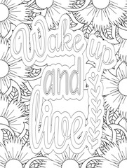 Stress Relief Coloring Pages - Adult. Motivational Swear Words Coloring Pages.
