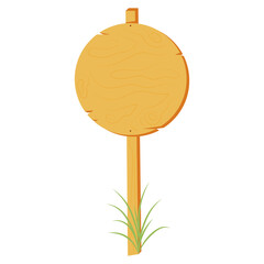 Wood Hanging Sign