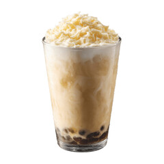 Iced White Chocolate Mocha with Boba Pearls