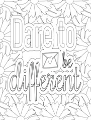 Stress Relief Coloring Pages - Adult. Motivational Swear Words Coloring Pages.