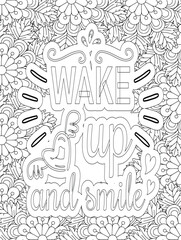 Stress Relief Coloring Pages - Adult. Motivational Swear Words Coloring Pages.
