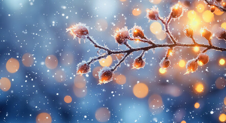 Winter serene night with soft frosty blues and muted indigo expanses, studded with pinprick star glows that echo the hush of a snow-blanketed world background jpg
