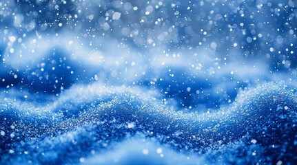 Winter serene snowfall with intricate ice patterns overlaying a soft gradient of dawn-pink and frosted white, capturing the fleeting beauty of freshly fallen snow background jpg