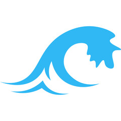 Obraz premium Simple Wave Line