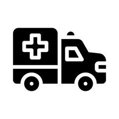 emergency services glyph icon