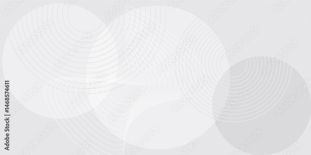 Poster white geometric abstract background overlap layer on bright space with lines effect decoration. mode