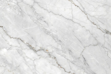 Obraz premium White marble stone texture with soft gray veining, smooth polished surface