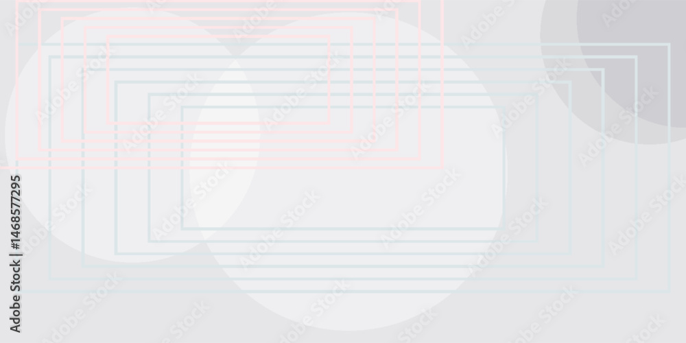 Poster white geometric abstract background overlap layer on bright space with box lines effect decoration. 