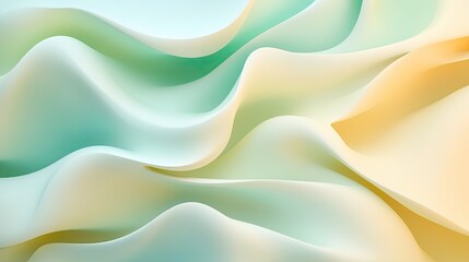 Soft Gradient Flow – Colorful Silk-Like Abstract Background, Soft Pastel Flowing Gradient Background with Smooth Fabric Texture

