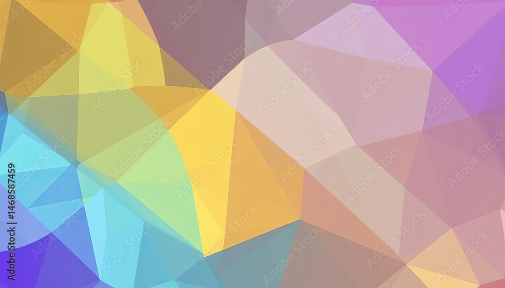 Wall mural abstract geometric vector background with empty space for presentation, innovation, design