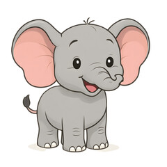 Fototapeta premium child elephant