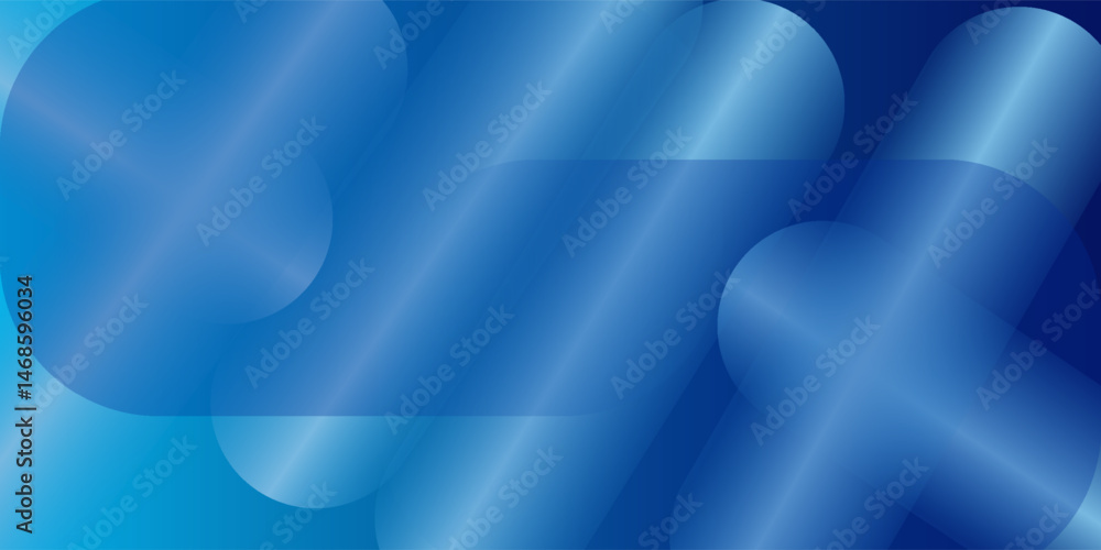 Poster gradient blue background vector design in eps 10