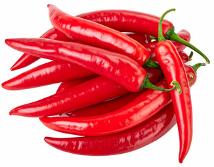 Bunch Of Red Chili Peppers