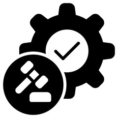 Legalization Glyph Icon