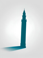 lancet silhouette vector illustration