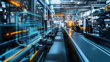 moving escalator in a shopping mall