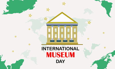 International Museum Day Vector Illustration
