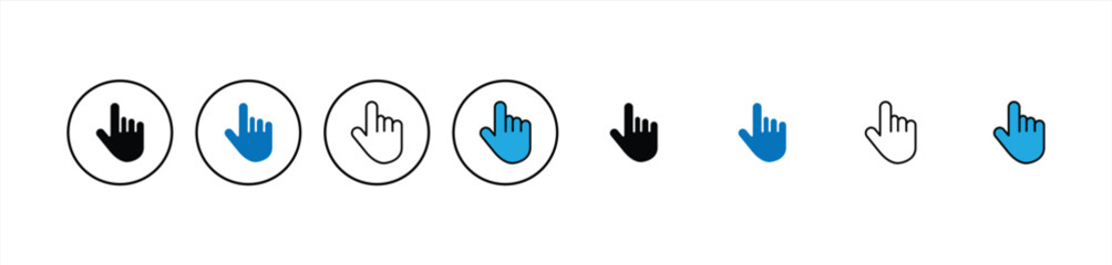 hand icon. Hand vector icon, palm