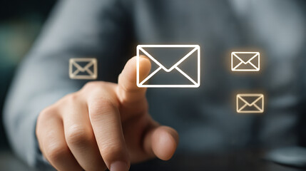 Engaging with digital communication through a modern interface in the workspace environment