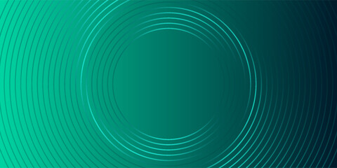 Blue abstract background with glowing circles. Swirl circular lines pattern. Geometric spiral. Twirl element. Modern graphic design. Futuristic technology concept.