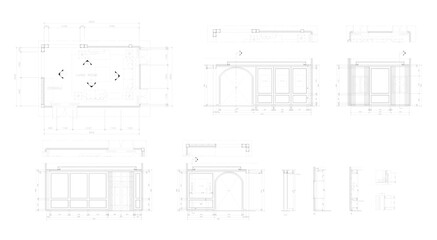 Interior design 2d living room area luxurious original vector