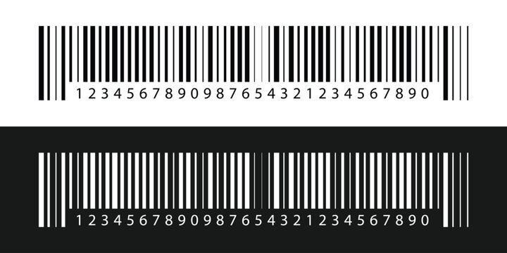 Barcode isolated on white background, Simple fake bar code, barcode scratched vector illustration , barcode icon for selling, Product Barcode, Trendy bar code for web icon in eps 10.