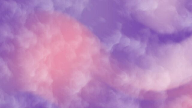 Pink and purple clouds ideal for background designs, naturethemed projects, digital art, social media posts, and feminine branding concepts.