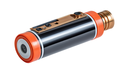 Modern Camera Lens: A detailed shot captures the sleek design and intricate details of a modern camera lens, showcasing the technological advancement and aesthetic appeal of this optical instrument.